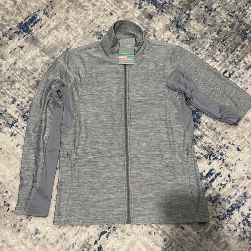 Women's Gray Full-Zip Jacket
